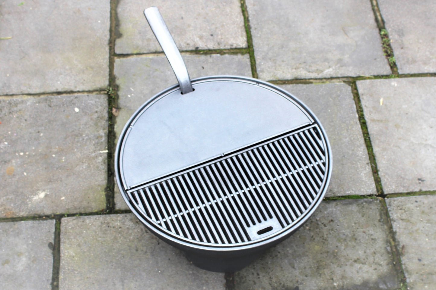 Cast Fire Pits Cooking Plate Grate and Handle